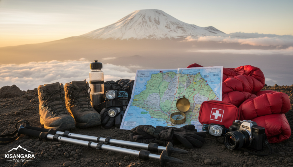 Kilimanjaro climb preparation gear routes