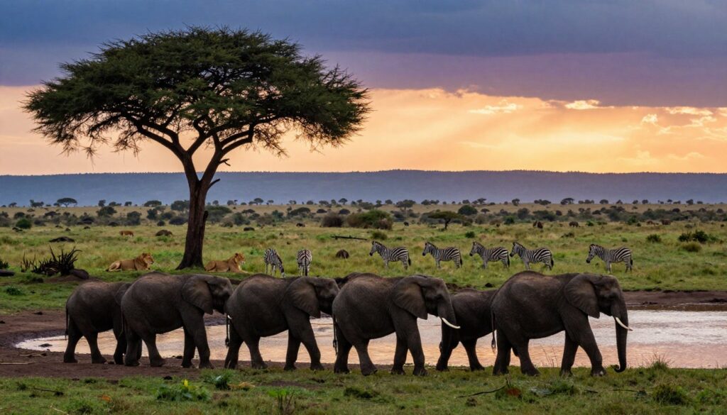 Tanzania seasonal variations wildlife viewing