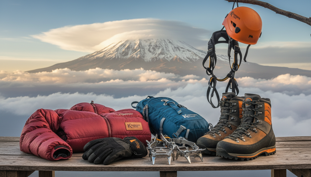 essential climbing gear for high altitude conditions