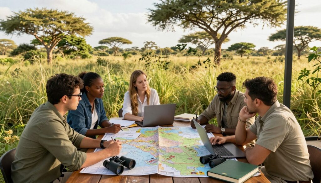 research and planning safari destination